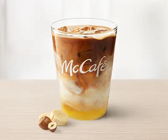 Banan & Orzech Iced Latte