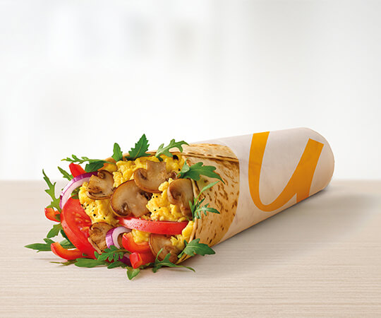 Śniadaniowy McWrap® Jajecznica i Pieczarki