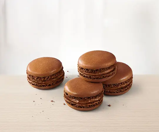 Makaronik o smaku czekoladowym