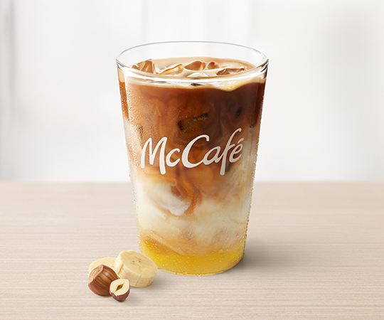 Banan & Orzech Iced Latte