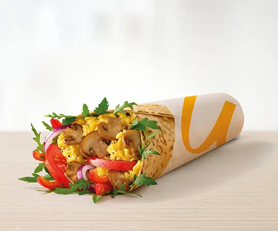 Śniadaniowy McWrap® Jajecznica i Pieczarki