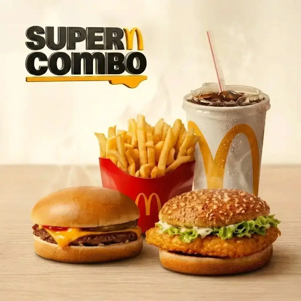 SuperCombo Extra z McChickenem albo McDouble'm