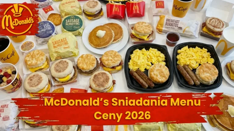 mcdonald śniadania cennik